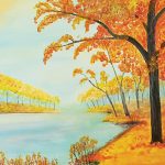 Automne au bord du Lac